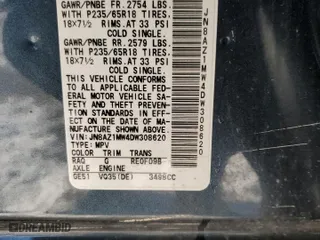 2013 Nissan Murano SL with VIN JN8AZ1MW4DW308620, listed as a Copart auction lot 86963814 with 130,652 mi miles and Salvage Title. Bid and sale history available at carsss.com. Image 13.