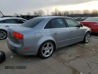 2006 Audi A4 2.0T with VIN WAUDF78E96A219872, listed as a Copart auction lot 41741895 with 190,212 mi miles and Salvage Title. Bid and sale history available at carsss.com. Image 3.