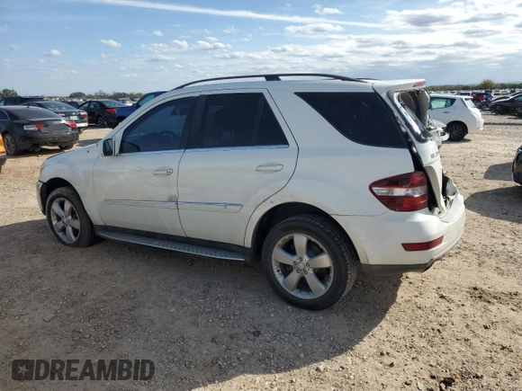2010 Mercedes-Benz M 350 with VIN 4JGBB5GB2AA539489, listed as a Copart auction lot 83767804 with 139,277 mi miles and Salvage Title. Bid and sale history available at DreamBid. Image 2.