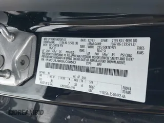 2016 Ford Escape Titanium with VIN 1FMCU9J96GUC08563, listed as a IAAI auction lot 41252475 with 120,404 mi miles. Bid and sale history available at carsss.com. Image 9.
