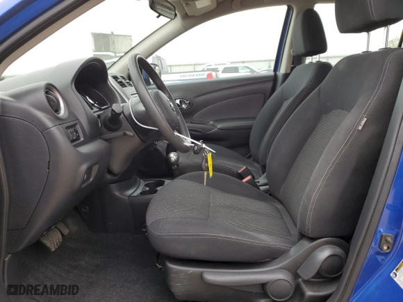 2014 Nissan Versa SV with VIN 3N1CN7AP5EL841764, listed as a Copart auction lot 50370405 with 57,744 mi miles and Non Repairable. Bid and sale history available at carsss.com. Image 7.