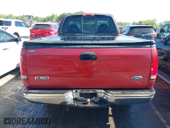 1999 Ford F-150 with VIN 1FTZF1723XNA23062, listed as a IAAI auction lot 42019826 with 232,648 mi miles and . Bid and sale history available at DreamBid. Image 16.