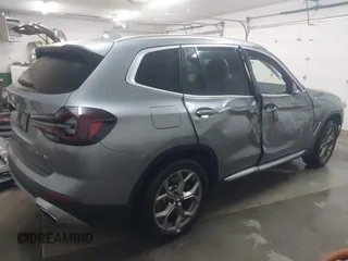 2023 BMW X3 xDrive30i with VIN 5UX53DP05P9R31110, listed as a IAAI auction lot 41663374 with 21,248 mi miles and . Bid and sale history available at DreamBid. Image 4.