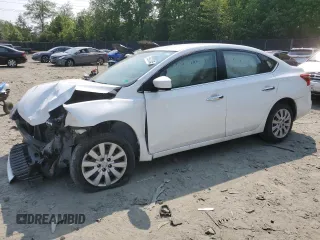 2017 Nissan Sentra S with VIN 3N1AB7AP7HY364228, listed as a Copart auction lot 59603045 with 127,904 mi miles and Salvage title. Bid and sale history available at DreamBid. Image 1.