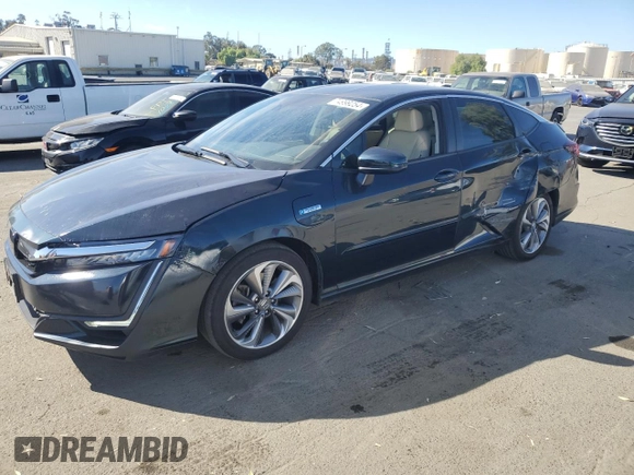 2018 Honda Clarity Plug-In Hybrid with VIN JHMZC5F17JC012950, listed as a Copart auction lot 74999254 with 78,418 mi miles and Salvage Title. Bid and sale history available at carsss.com. Image 1.