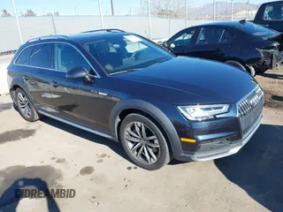 2017 Audi allroad Premium Plus with VIN WA18NAF41HA174843, listed as a IAAI auction lot 41240149 with 47,376 mi miles. Bid and sale history available at carsss.com. Image 1.