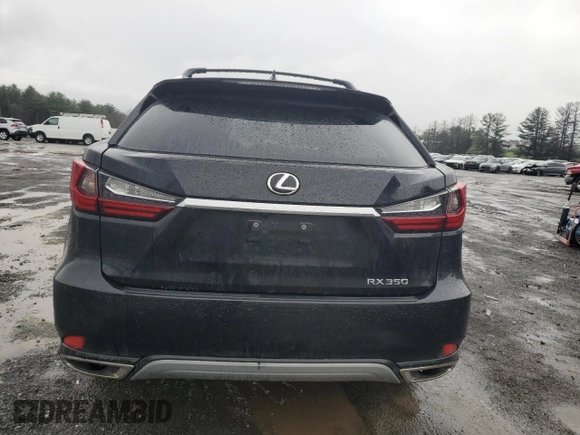 2022 Lexus RX 350 with VIN 2T2HZMDA6NC312142, listed as a Copart auction lot 51964245 with Not Provided miles and Salvage Title. Bid and sale history available at DreamBid. Image 6.