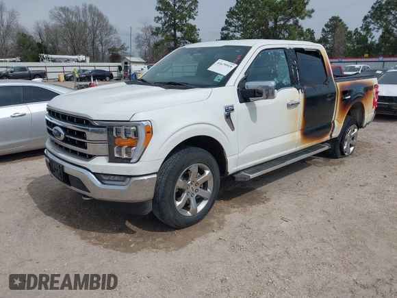 2023 Ford F-150 XL with VIN 1FTFW1E8XPFA36850, listed as a IAAI auction lot 41679919 with 23,909 mi miles. Bid and sale history available at carsss.com. Image 2.