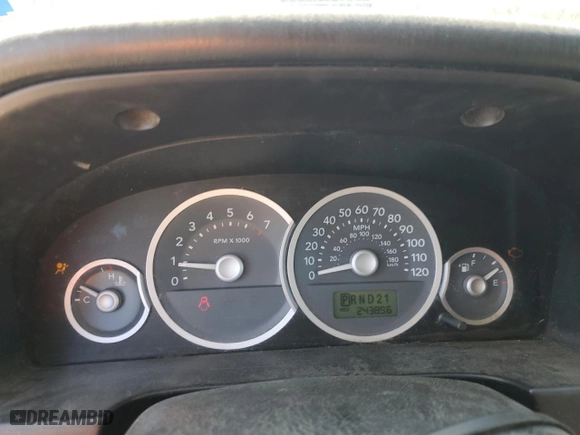 2006 Mercury Mariner Convenience with VIN 4M2YU56Z36DJ02169, listed as a Copart auction lot 75345244 with 243,896 mi miles and Salvage Title. Bid and sale history available at carsss.com. Image 9.