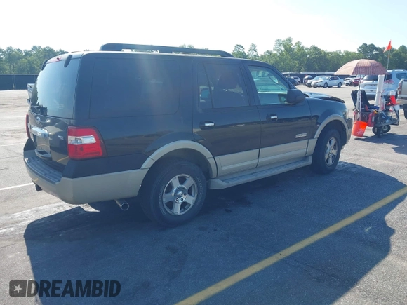 2008 Ford Expedition Eddie Bauer with VIN 1FMFU17518LA21130, listed as a IAAI auction lot 42559052 with 376,139 mi miles and . Bid and sale history available at DreamBid. Image 4.