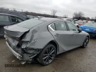 2024 Lexus IS 350 F Sport with VIN JTHGZ1E20R5037472, listed as a Copart auction lot 43313995 with 4,094 mi miles and Salvage title. Bid and sale history available at DreamBid. Image 3.