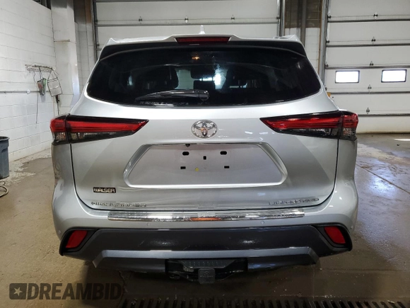 2021 Toyota Highlander Limited z VIN 5TDDZRBH5MS524911, wystawiony jako Copart lot #51312285 z przebiegiem 42 267 mil mil oraz Nie do naprawy • Non repairable. Historia ofert i sprzedaży dostępna na DreamBid. Obrazek 6.