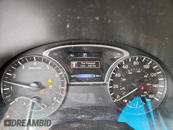 2017 Nissan Altima SL with VIN 1N4AL3APXHC175817, listed as a Copart auction lot 53146725 with 160,715 mi miles and Salvage title. Bid and sale history available at DreamBid. Image 9.