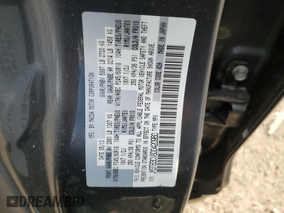 2013 Mazda CX-9 Touring with VIN JM3TB3CV8D0420960, listed as a Copart auction lot 49150925 with 146,593 mi miles and Salvage Title. Bid and sale history available at carsss.com. Image 14.