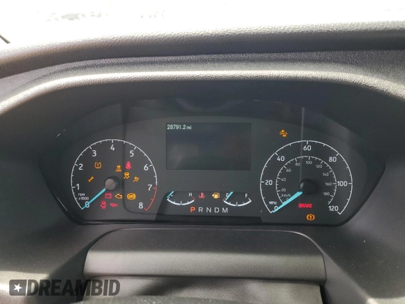 2024 Ford Transit Passenger XL with VIN 1FBAX2C87RKA89021, listed as a Copart auction lot 54859575 with 28,791 mi miles and Salvage title. Bid and sale history available at DreamBid. Image 9.