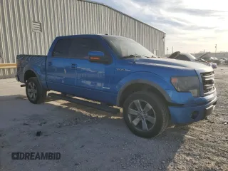 2014 Ford F-150 XL with VIN 1FTFW1ET7EKE30430, listed as a Copart auction lot 49553365 with 106,292 mi miles and Salvage Title. Bid and sale history available at carsss.com. Image 4.