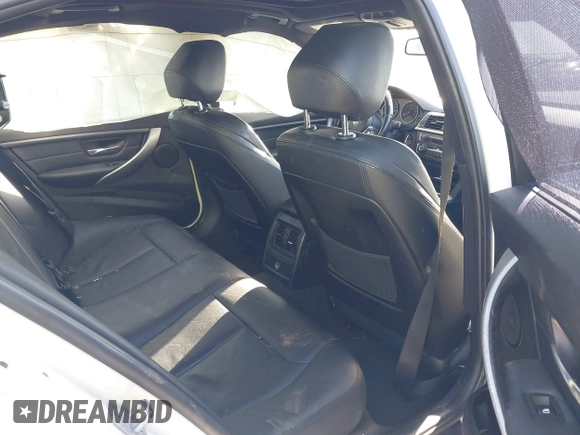 2014 BMW 3 Series 328i xDrive with VIN WBA3B3G51ENR81909, listed as a IAAI auction lot 41990108 with 83,051 mi miles. Bid and sale history available at carsss.com. Image 8.