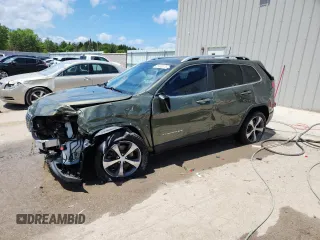 2019 Jeep Cherokee Limited with VIN 1C4PJMDX8KD136351, listed as a Copart auction lot 61465375 with 134,551 mi miles and Non repairable. Bid and sale history available at DreamBid. Image 1.