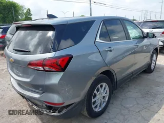 2024 Chevrolet Equinox LT with VIN 3GNAXKEGXRL353449, listed as a IAAI auction lot 42151836 with 26,903 mi miles and . Bid and sale history available at DreamBid. Image 4.