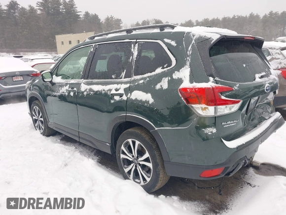 2022 Subaru Forester Limited with VIN JF2SKAPC8NH511040, listed as a IAAI auction lot 41505442 with 15,663 mi miles. Bid and sale history available at carsss.com. Image 3.
