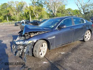2017 Jaguar XE 25t Prestige with VIN SAJAE4BG2HA953713, listed as a IAAI auction lot 41657172 with 93,083 mi miles. Bid and sale history available at carsss.com. Image 2.