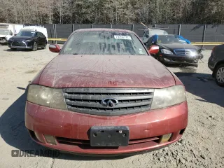 2004 Infiniti M45 with VIN JNKAY41E34M400548, listed as a Copart auction lot 79260174 with 141,651 mi miles and Salvage Title. Bid and sale history available at carsss.com. Image 5.