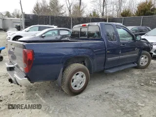 2008 GMC Canyon SL with VIN 1GTCS19E688175572, listed as a Copart auction lot 45641825 with 106,347 mi miles and Salvage Title. Bid and sale history available at carsss.com. Image 3.
