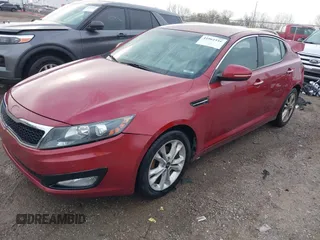 2011 Kia Optima EX with VIN KNAGN4A7XB5069820, listed as a IAAI auction lot 41961516 with 106,325 mi miles and . Bid and sale history available at carsss.com. Image 2.