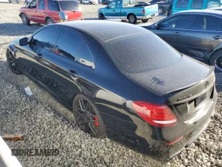 2018 Mercedes-Benz E-Class AMG E 63 S with VIN WDDZF8KB4JA256016, listed as a Copart auction lot 79601384 with 51,646 mi miles and Salvage Title. Bid and sale history available at carsss.com. Image 2.