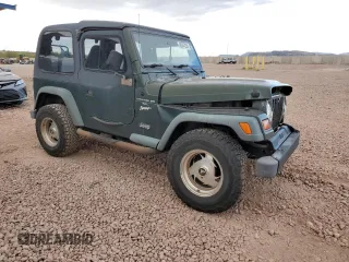 1997 Jeep Wrangler Sport with VIN 1J4FY19S6VP541852, listed as a Copart auction lot 48047235 with 163,501 mi miles and Salvage Title. Bid and sale history available at carsss.com. Image 4.