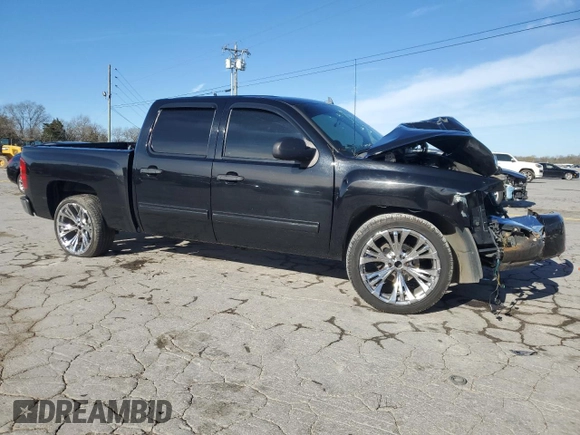 2009 Chevrolet Silverado 1500 LT with VIN 3GCEC23029G284552, listed as a Copart auction lot 50262345 with 242,196 mi miles and Salvage Title. Bid and sale history available at carsss.com. Image 4.