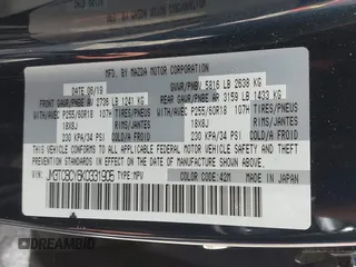 2019 Mazda CX-9 Touring z VIN JM3TCBCY6K0331905, wystawiony jako IAAI lot #42157842 z przebiegiem 84 211 mil mil oraz . Historia ofert i sprzedaży dostępna na DreamBid. Obrazek 9.