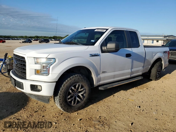 2017 Ford F-150 XL с VIN 1FTEX1CP6HKC60497, выставлен на аукционе Copart как лот 56528985 с пробегом 123 898 миль миль и Списание • Salvage title. История ставок и продаж доступна на DreamBid. Изображение 1.