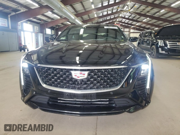 2025 Cadillac CT5 Premium Luxury with VIN 1G6DS5RK3S0108941, listed as a Copart auction lot 65155335 with 11,430 mi miles and Clean title. Bid and sale history available at DreamBid. Image 5.