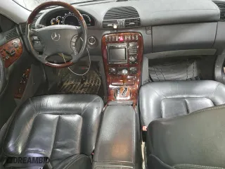 2001 Mercedes-Benz CL-Class with VIN WDBPJ75J01A008311, listed as a Copart auction lot 51051745 with 178,423 mi miles and Salvage Title. Bid and sale history available at carsss.com. Image 8.