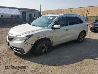 2015 Acura MDX with VIN 5FRYD4H22FB010400, listed as a Copart auction lot 59589895 with 129,800 mi miles and Salvage title. Bid and sale history available at DreamBid. Image 1.