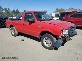 2010 Ford Ranger XL with VIN 1FTKR1AD3APA57209, listed as a Copart auction lot 50052105 with 200,011 mi miles and Salvage Title. Bid and sale history available at carsss.com. Image 4.