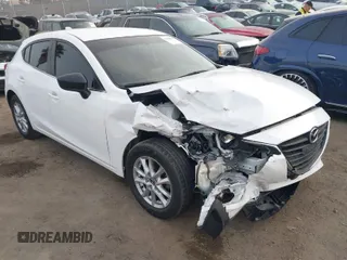 2014 Mazda Mazda3 i Touring with VIN JM1BM1L7XE1113628, listed as a IAAI auction lot 41218193 with 166,469 mi miles. Bid and sale history available at carsss.com. Image 1.