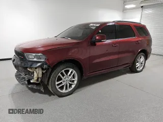 2022 Dodge Durango GT Plus with VIN 1C4RDJDG3NC220473, listed as a Copart auction lot 85766124 with 59,813 mi miles and Clean Title. Bid and sale history available at DreamBid. Image 1.