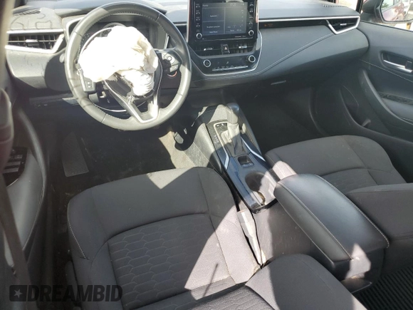 2021 Toyota Corolla Hatchback SE with VIN JTND4MBE6M3129379, listed as a Copart auction lot 77850144 with 48,435 mi miles and Salvage Title. Bid and sale history available at carsss.com. Image 8.