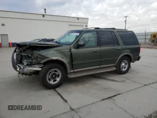 2000 Ford Expedition Eddie Bauer с VIN 1FMRU17L8YLA73107, выставлен на аукционе Copart как лот 44143455 с пробегом 232 826 миль миль и Списание • Salvage title. История ставок и продаж доступна на DreamBid. Изображение 1.