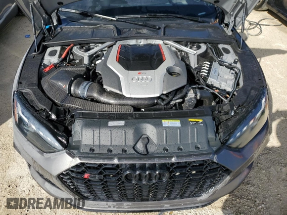 2022 Audi RS 5 Sportback z VIN WUAAWCF57NA901250, wystawiony jako Copart lot #77305584 z przebiegiem Nie podano mil oraz Nie do naprawy. Historia ofert i sprzedaży dostępna na DreamBid. Obrazek 11.