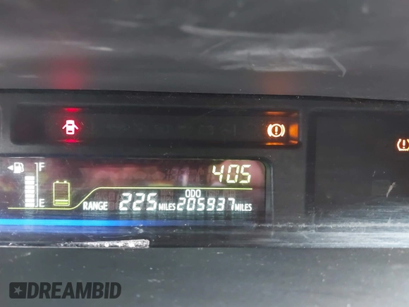 2013 Toyota Prius Two with VIN JTDZN3EUXD3259752, listed as a IAAI auction lot 42188484 with 205,937 mi miles and . Bid and sale history available at carsss.com. Image 15.