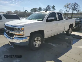 2018 Chevrolet Silverado 1500 LT with VIN 1GCRCREC1JZ363393, listed as a Copart auction lot 49255255 with 105,487 mi miles and Salvage Title. Bid and sale history available at DreamBid. Image 1.