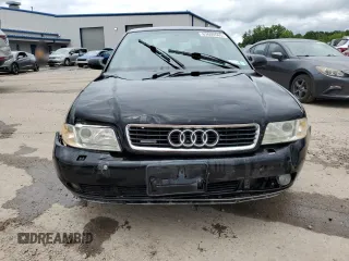 2001 Audi A4 with VIN WAUDC68D31A138398, listed as a Copart auction lot 63600565 with 224,204 mi miles and Salvage title. Bid and sale history available at DreamBid. Image 5.