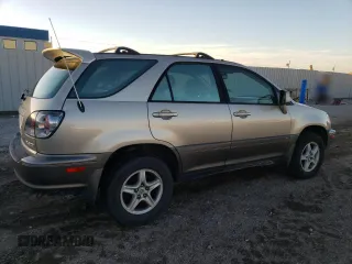 2002 Lexus RX 300 with VIN JTJGF10U120148857, listed as a Copart auction lot 81227254 with 160,267 mi miles and Salvage Title. Bid and sale history available at carsss.com. Image 3.
