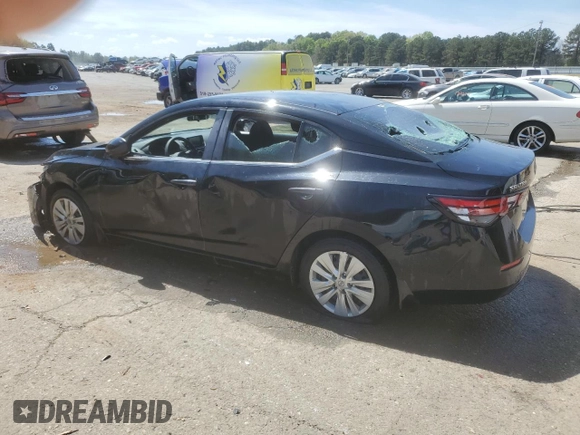 2024 Nissan Sentra S with VIN 3N1AB8BV1RY279812, listed as a Copart auction lot 50597575 with 18,585 mi miles and Salvage title. Bid and sale history available at DreamBid. Image 2.