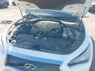 2023 Infiniti Q50 Luxe with VIN JN1EV7BPXPM511389, listed as a IAAI auction lot 41329603 with 28,476 mi miles and . Bid and sale history available at DreamBid. Image 9.