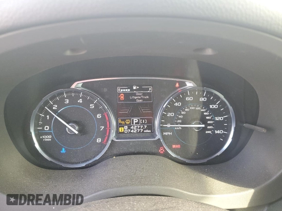 2017 Subaru Forester Touring with VIN JF2SJGWC2HH567597, listed as a Copart auction lot 45062975 with 74,277 mi miles and Salvage Title. Bid and sale history available at carsss.com. Image 9.
