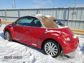 2008 Volkswagen Beetle SE with VIN 3VWRF31Y28M416018, listed as a Copart auction lot 88209925 with 90,529 mi miles and Salvage title. Bid and sale history available at DreamBid. Image 2.